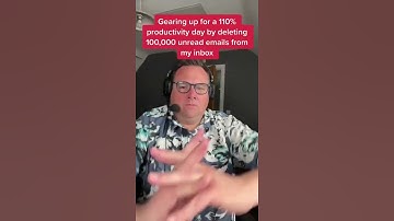 Yes I have over 100,000 unread spam emails in my inbox…. time to deal with! #productivity #inbox #e