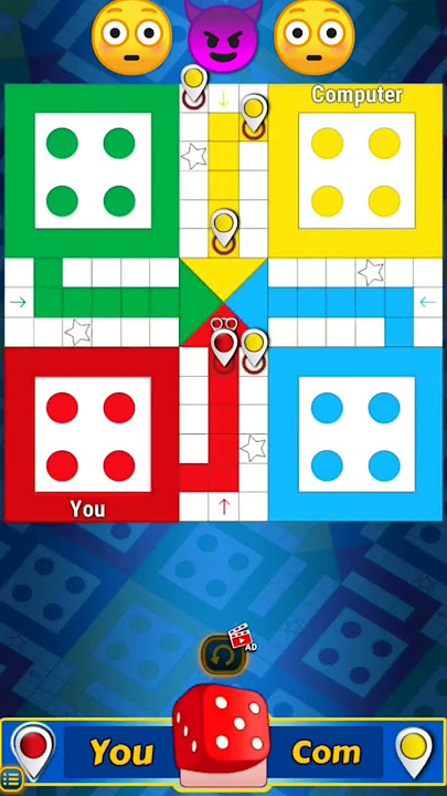 Ludo Master King and Computer 🔥🎮🔥 | #shorts