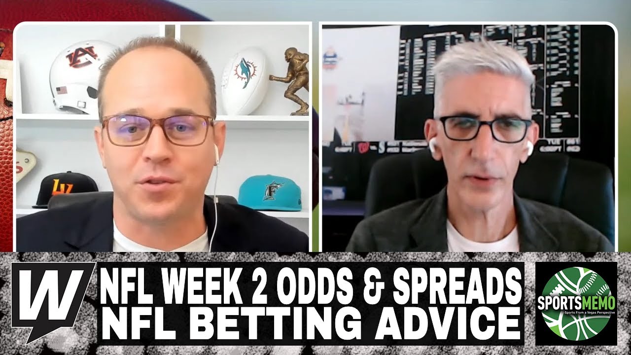 nfl week 2 odds picks