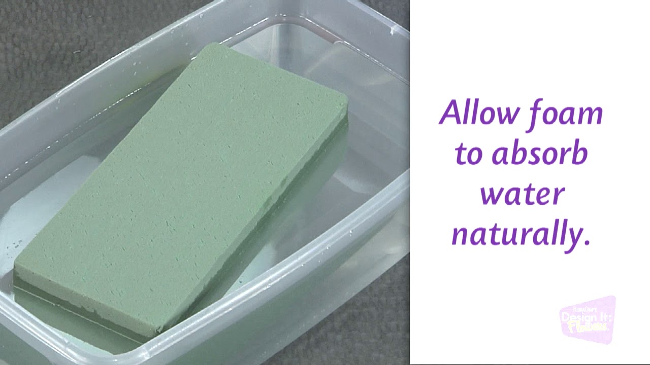 How to Use Oasis Floral Foam 