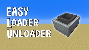 Red Stone Loader & Unloader Tutorial! | Minecraft Tips & Tricks