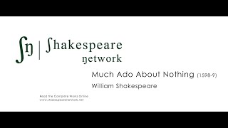 Much Ado About Nothing - The Complete Shakespeare - Sn Audiobooks - Multiple Subs - High-Res - 4K