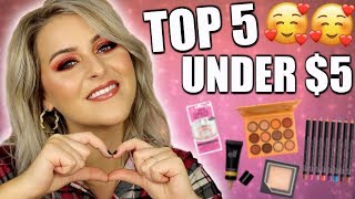 TOP 5 Beauty Products UNDER $5 \/\/ HIDDEN GEMS That Are SOO UNDERRATED!