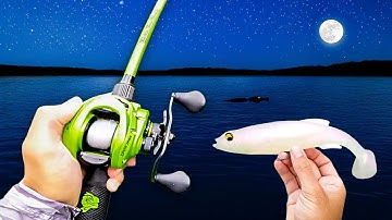 Night Fishing for Pond MONSTERS!