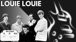 The Kingsmen - Louie Louie -  Lyrics and Chords
