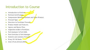 Introduction to Fortinet Video