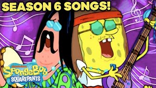 SpongeBob Song Compilation 🎤 All Songs from Seasons 6 \u0026 7