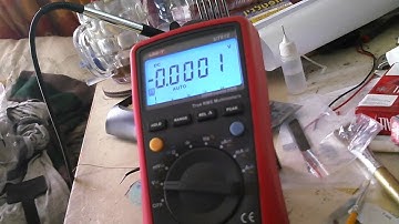 UNI-T UT61E DMM Backlight via sensor control