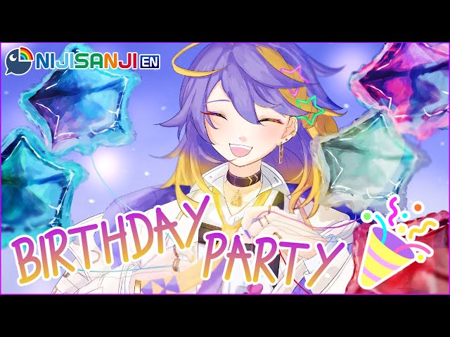 BIRTHDAY PARTY YAY!!! #AsterStarday2022【NIJISANJI EN | Aster Arcadia】のサムネイル