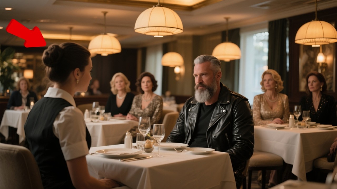 Seven Rich Women Chased the Biker — But He Chose the Waitress Sitting Alone in the Corner