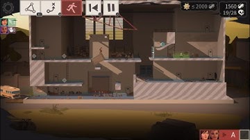 Bridge Constructor: The Walking Dead - 2-8 - This was difficult