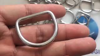 Stainless Steel D rings