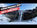 Iceland Winter 2020 • Vlog 3 • Skogafoss • Seljalandsfoss • Lakí