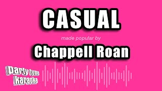Chappell Roan - Casual (Karaoke Version)