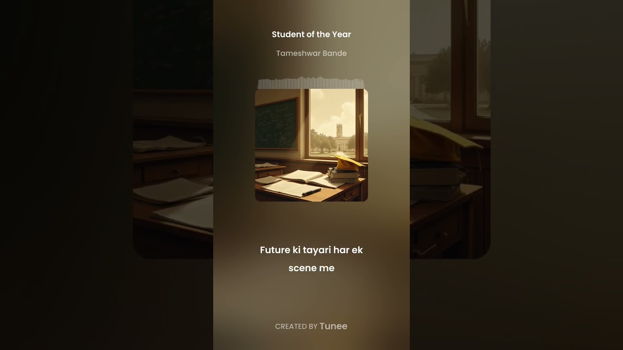 Student of the Year 🔥 | New Rap Song 2026 | Motivational Student Hip Hop | School Life Rap