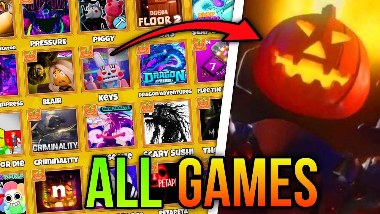 EVERY GAME In The Haunt Event Roblox YouTube 