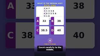 Math Quiz: Can YOU Avoid the Stem-and-Leaf Plot TRAP? #Shorts