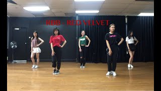 RBB (Really Bad Boy) / Red Velvet 레드벨벳 /Dance Practice Mirrored/ Part 1-3 / 122018
