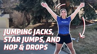 Jumping Jacks / Star jumps - GoFitnessPlan