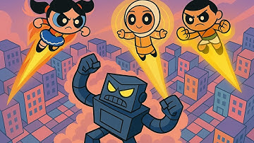 Kids Unite to Stop the Robot Rampage!