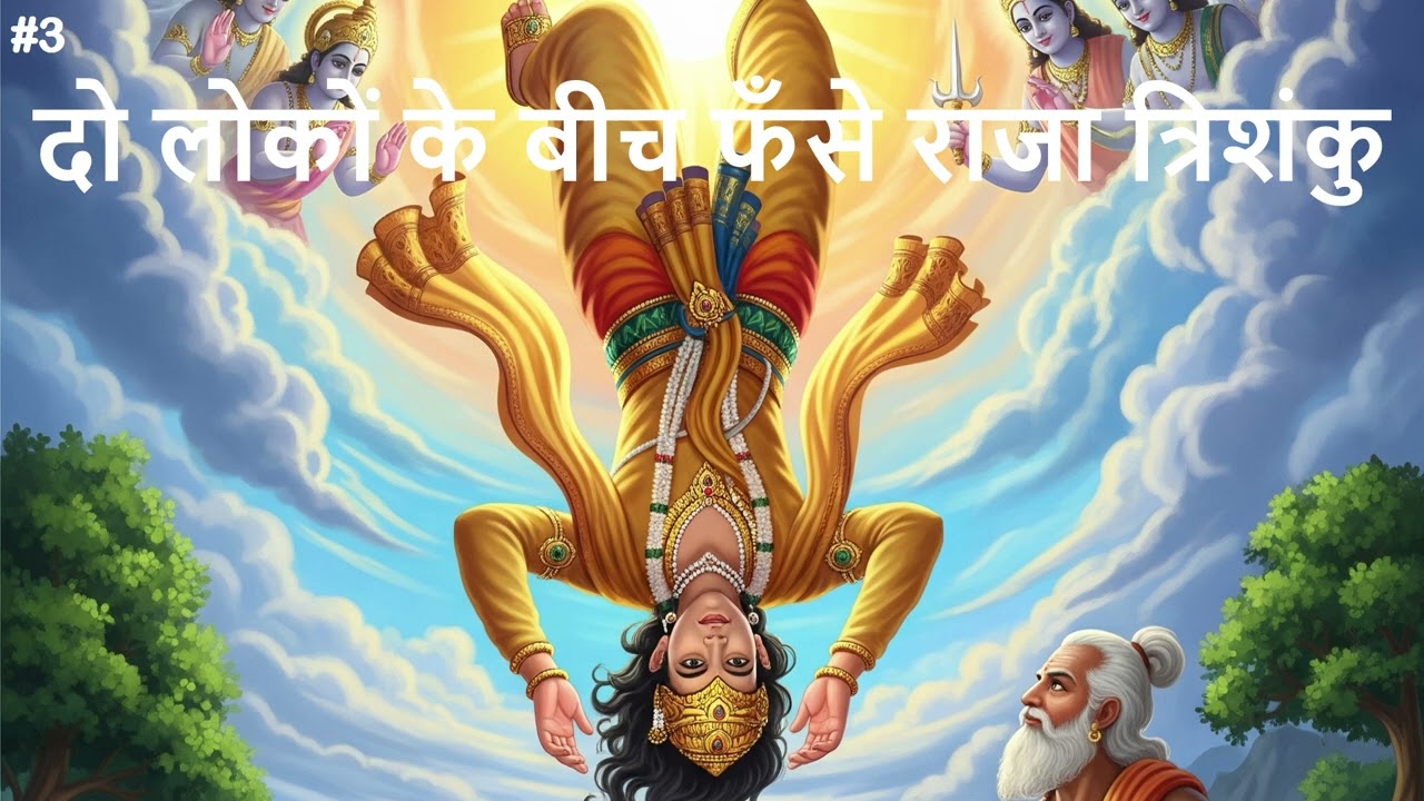 दो लोकों के बीच फँसे राजा त्रिशंकु | Indian Mythological Stories