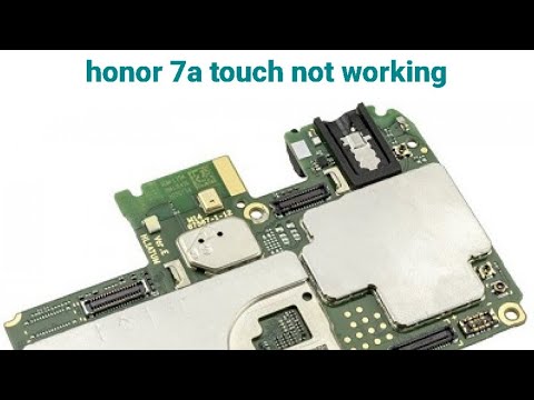 honor 7a touch not working solution