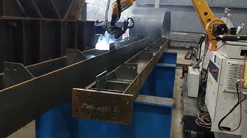 ROBOT hàn gân tăng cứng kết cấu thép