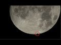 ISS Space Station Lunar Moon Crossing - Dec 2nd 2017 - Nikon Coolpix B700 Camera 4K