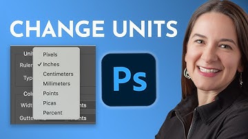 Change Units of Measurement for Vector Shapes | [PhotoShop Tutorial] 