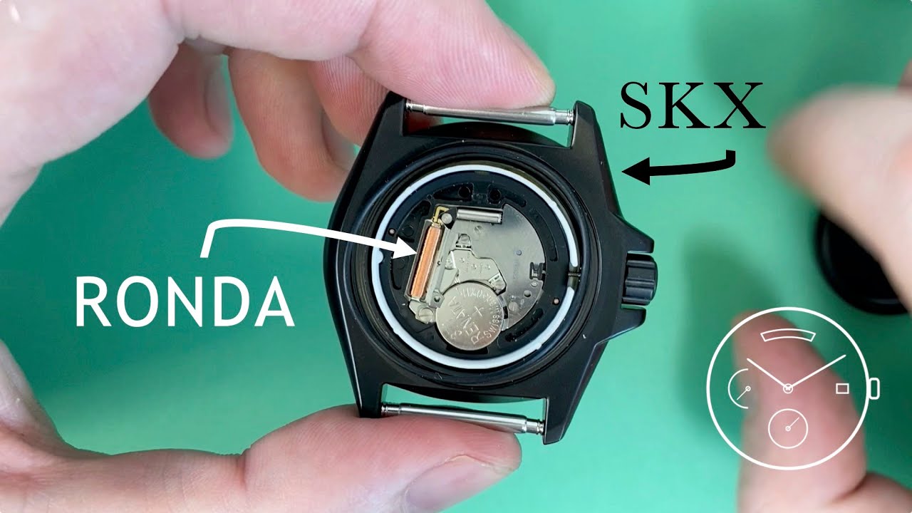 custom-movement-holders-a-ronda-515-24h-gmt-in-an-skx-case-youtube