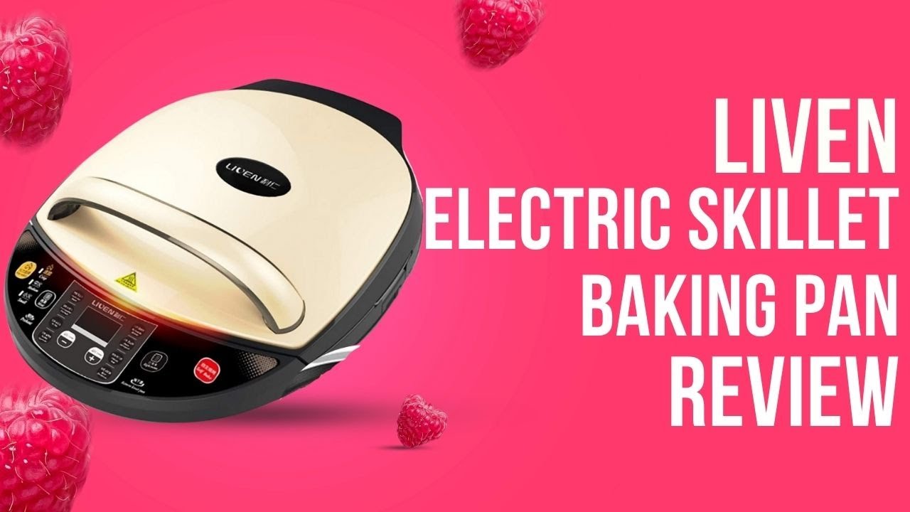 Liven Electric Skillet Baking Pan LRD3020A Review YouTube