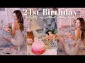 21st BIRTHDAY VLOG | photoshoot, hello kitty cafe, birthday haul!