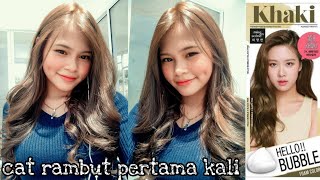 Mise en scene Hello Bubble ASH KHAKI BROWN | hair dye without bleaching