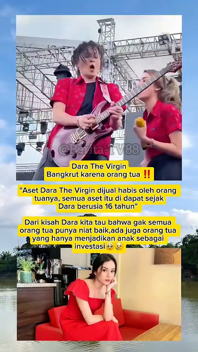 Dara Virgin Bangkrut karena Orang tua #virgin #artist #musisi