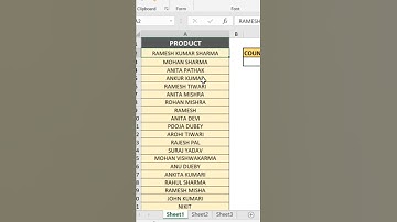 #Shorts | How to Count Specific Name in unified Text | क्या आप कर सकते हैं ? | Advance Excel Tricks