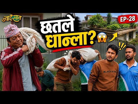 छतमा खेती अब के होला? || Natural Comedy|| ज्वाइसाब-Ep- 28
