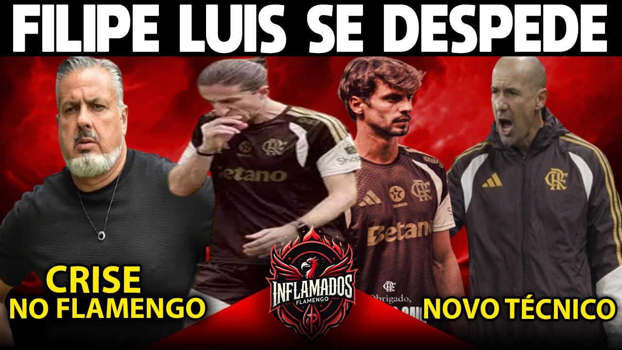 CRISE NO FLAMENGO! FILIPE LUÍS SE DESPEDE | CHEGADA DO LÉO JARDIM | RODRIGO CAIO PEDE DEMISSÃO