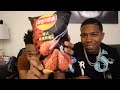 Paidway T.O Tries Foreign Snacks!!! *HILARIOUS*😭 (ft. Deshae frost )🔥🖖🏽