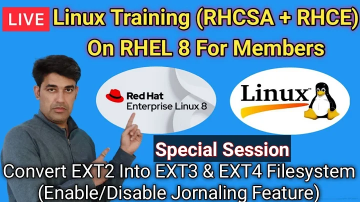 Convert EXT2 Into EXT3 & EXT4 Filesystem In Linux | How To Enable Or Disable Journaling Feature?