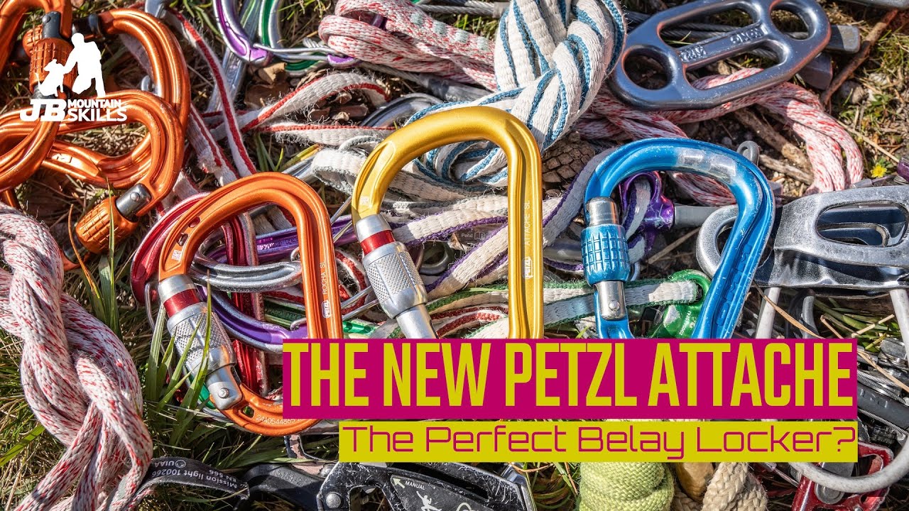 Вам нужен специальный страховочный карабин? Petzl Attache, DMM Phantom. #скалолазание #страховка