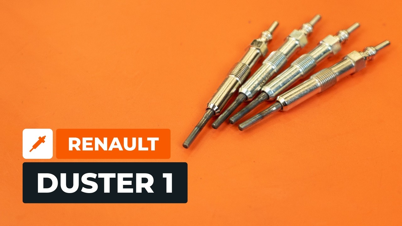 Sådan skifter du gløderør på RENAULT DUSTER 1 [AUTODOC VIDEOVEJLEDNING]