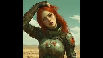 Fallout-inspired ai generated character using Kling-ai