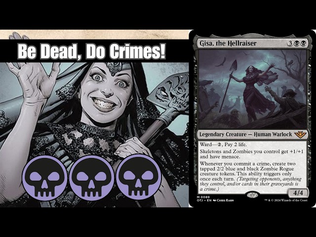 Be Dead, Do Crimes! | Gisa, the Hellraiser | Brawl Deck | MTG Arena | 2026  - YouTube
