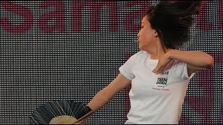グランプリ坂本澪香さん、キレキレのダンス披露　「2015ミス・ティーン・ジャパン」
