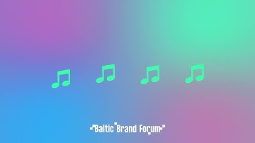 Baltic Cappuccino Everywhere - Karaoke sond at Baltic Brand Forum 2025