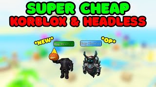 [✨NEW 2025!] Korblox & Headless UGC ( CHEAP ) 🌈 | Working | Mobile & PC