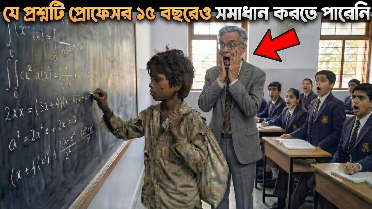 যে প্রশ্নটি প্রোফেসর ১৫ বছরে সমাধান করতে পারেনি, তা আবর্জনা কুড়ানো ছেলেটি কয়েক মিনিটে...