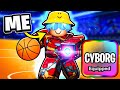 Unlocked OP Cyber Style in Roblox Basketball! 🚀