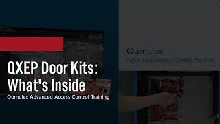 QXEP Door Kits: What’s inside