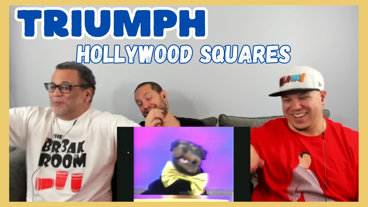THIS IS TOO FUNNY🤣🤣 | Triumph the Insult Comic Dog on Hollywood Squares -REACTION